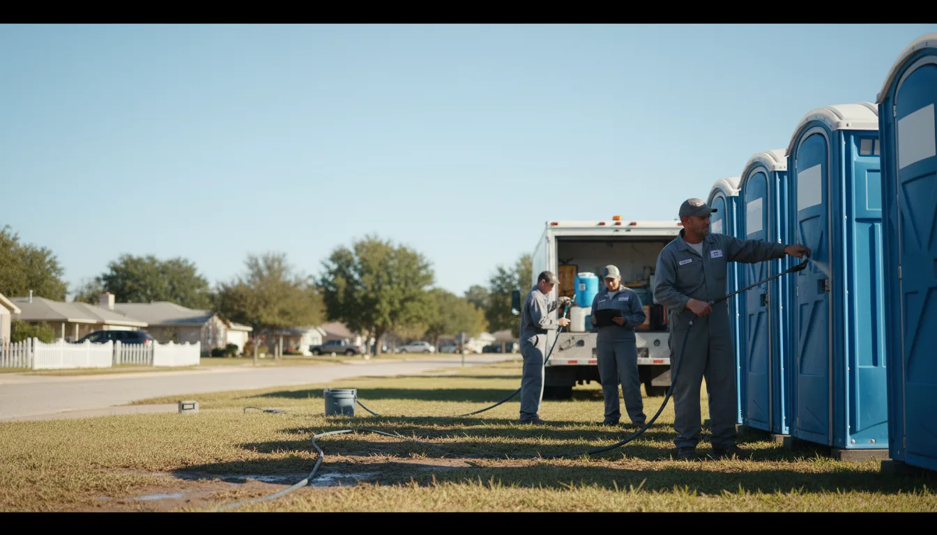 Long-Term Portable Toilet Rental in Gridley, IL near me